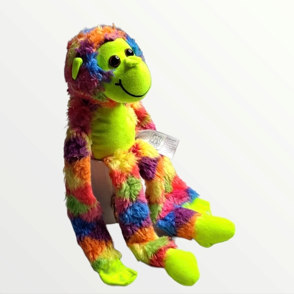 Hanging monkey soft toy cotton candy - Jess. - Picture 5 of 11